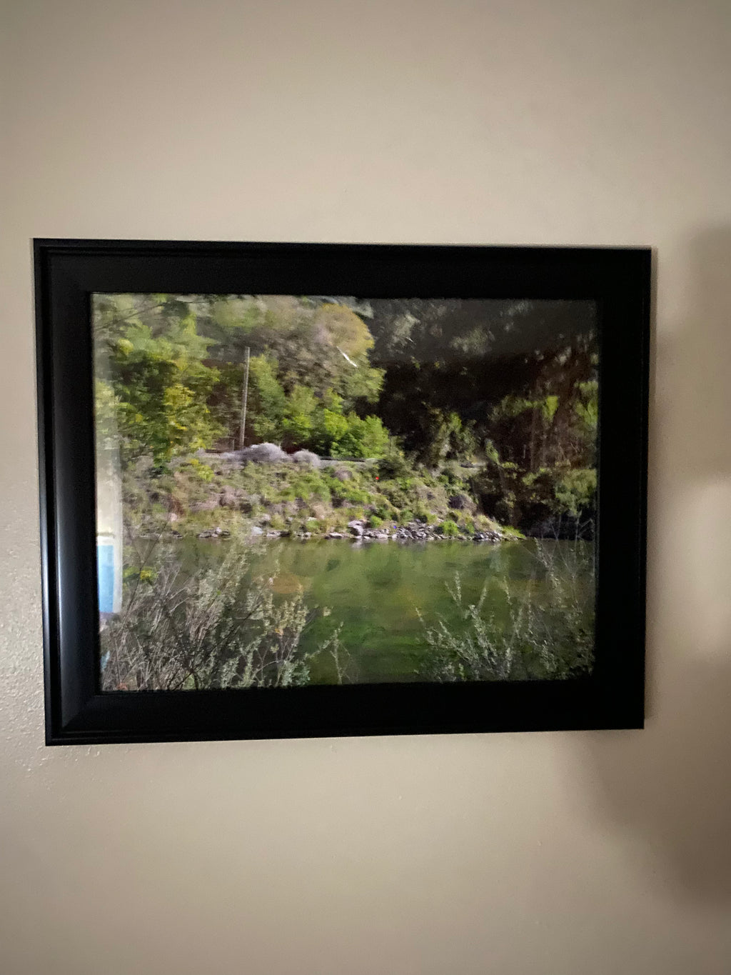 Scenic Utah River View – Framed 11x14 Landscape Photography Print