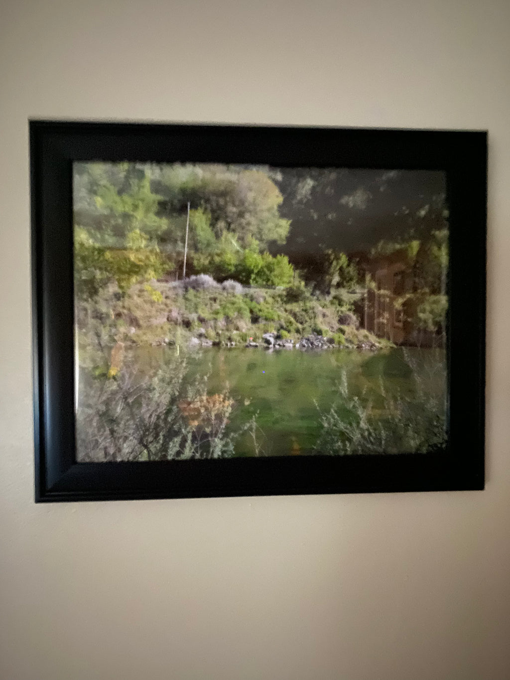 Scenic Utah River View – Framed 11x14 Landscape Photography Print